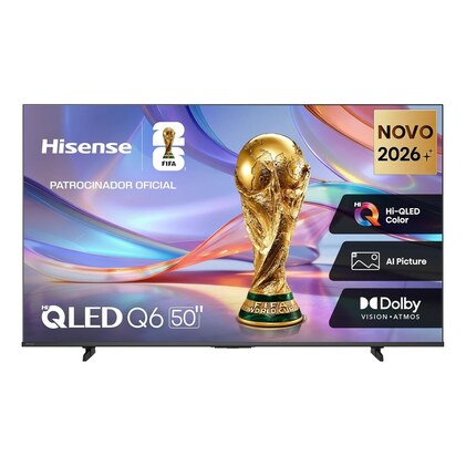 Hisense Smart TV 4K Hi-QLED 50" 50Q6QVV
