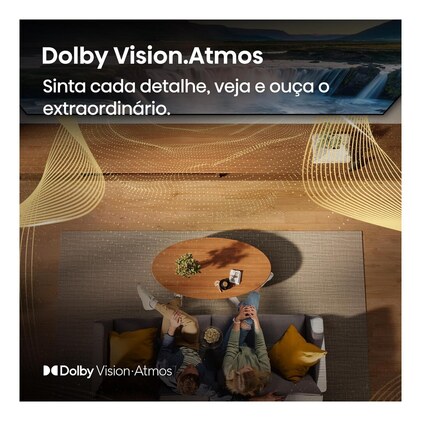 Hisense Smart TV 4K Hi-QLED 50" Polegadas 50Q6QVV com Processador AI, Dolby Vision, HDR10+, HLG, Filmmaker Mode, Dolby Gaming, Dolby Atmos, MiraCast e Compatibilidade Alexa — imagem 8