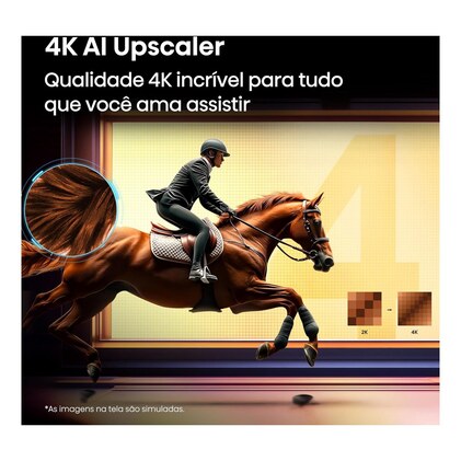 Hisense Smart TV 4K Hi-QLED 50" Polegadas 50Q6QVV com Processador AI, Dolby Vision, HDR10+, HLG, Filmmaker Mode, Dolby Gaming, Dolby Atmos, MiraCast e Compatibilidade Alexa — imagem 9