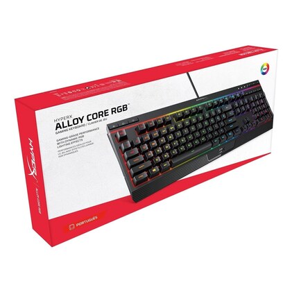 HyperX Teclado Gamer HyperX Alloy Core RGB, ABNT2, PRETO — imagem 4