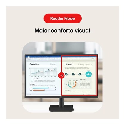 Monitor PC Gamer LG 27” 27MS500 IPS 100Hz Full HD HDMI 2x — imagem 7