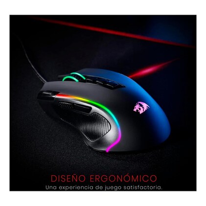 Mouse Gamer Redragon Predator RGB M612-RGB, Preto — imagem 7