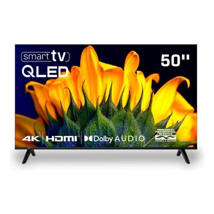 Smart TV HQ QLED 50" com Dolby Audio